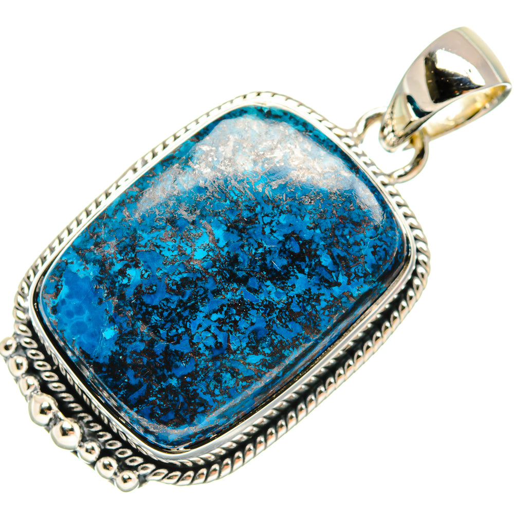 Shattuckite Pendants handcrafted by Ana Silver Co - PD23852 - Photo 2
