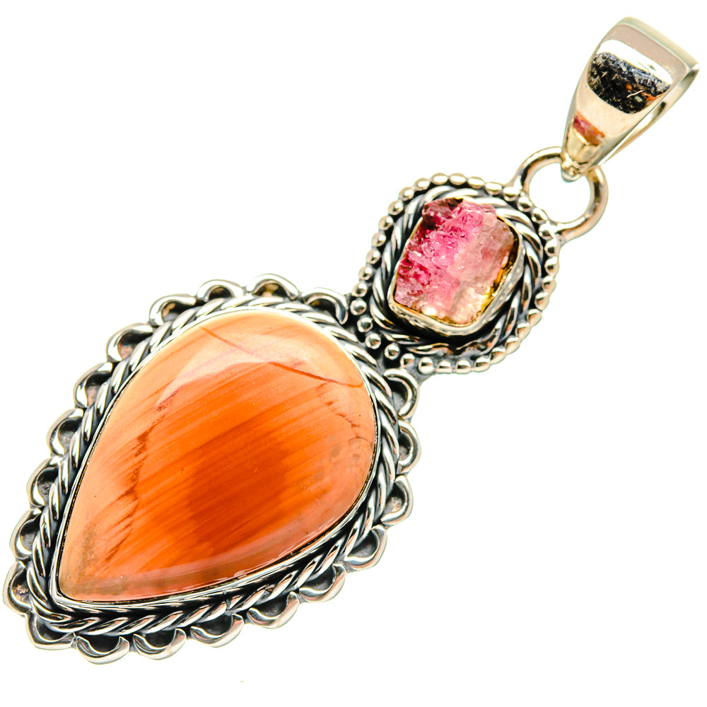Imperial Jasper Pendants handcrafted by Ana Silver Co - PD23854 - Photo 2