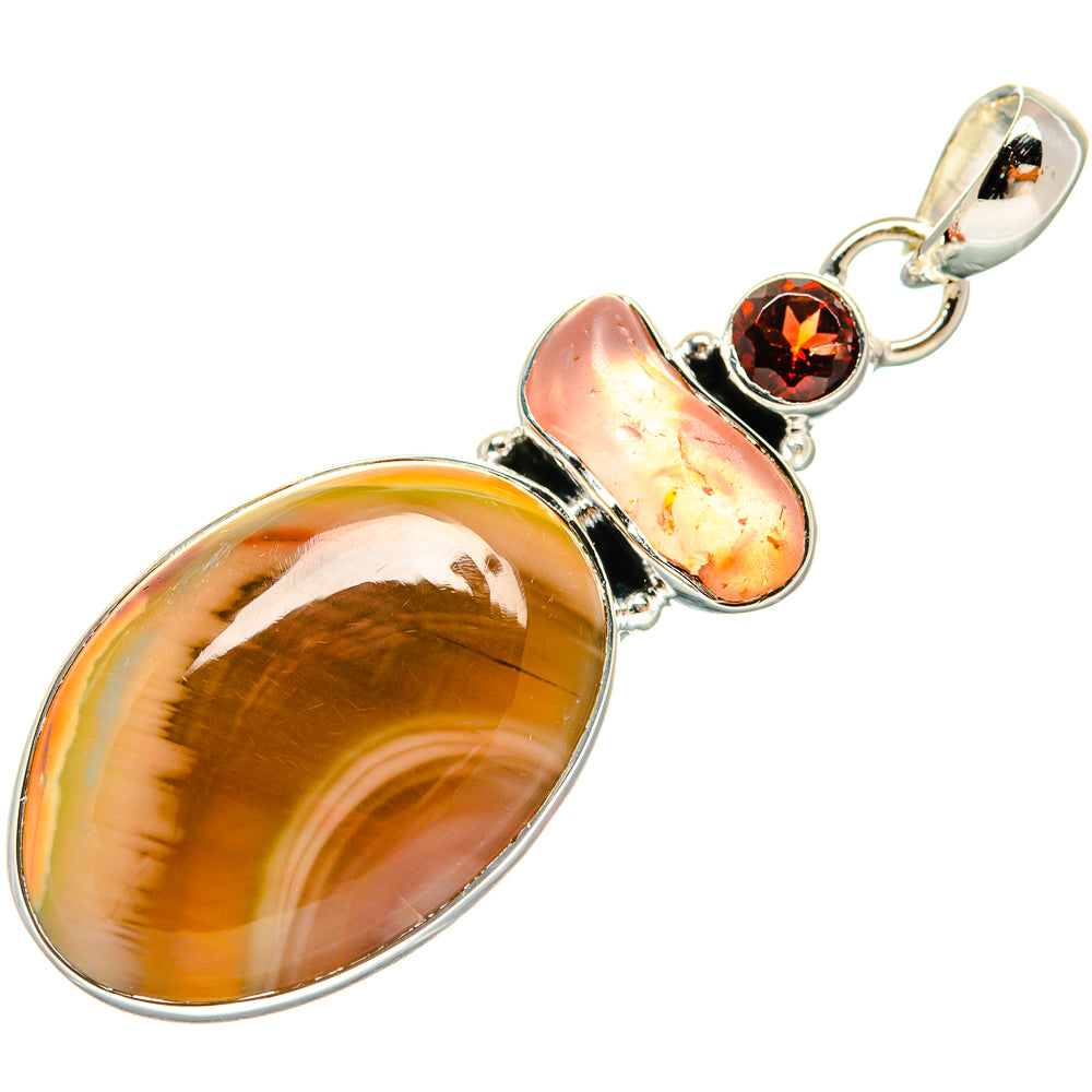 Imperial Jasper Pendants handcrafted by Ana Silver Co - PD23858 - Photo 2