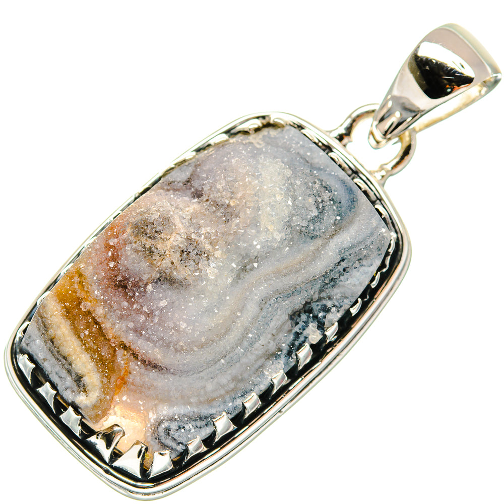 Desert Druzy Pendants handcrafted by Ana Silver Co - PD23861 - Photo 2