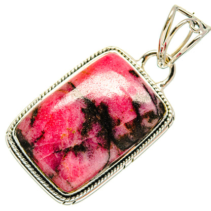 Rhodonite Pendants handcrafted by Ana Silver Co - PD23866 - Photo 2