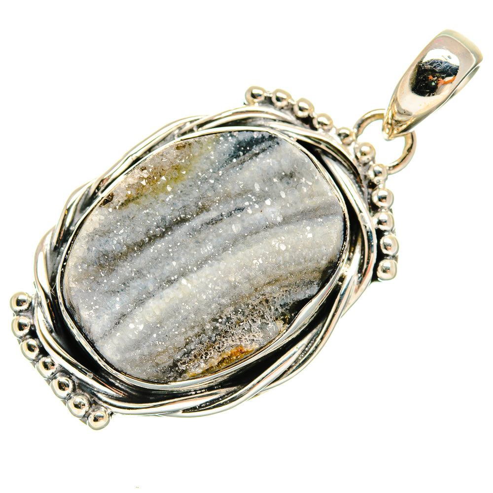 Desert Druzy Pendants handcrafted by Ana Silver Co - PD23874 - Photo 2