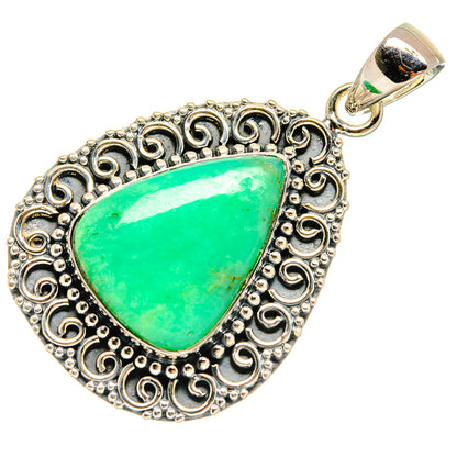 Amazonite Pendants handcrafted by Ana Silver Co - PD23895 - Photo 2