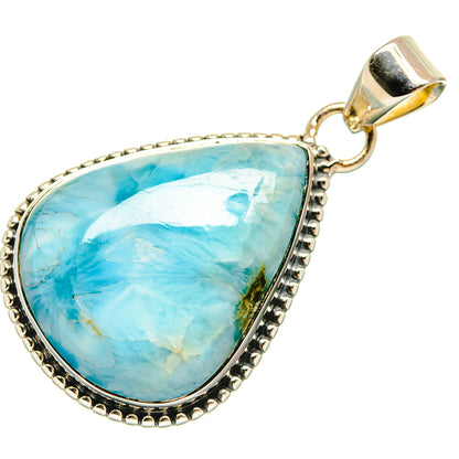 Larimar Pendants handcrafted by Ana Silver Co - PD23904 - Photo 2