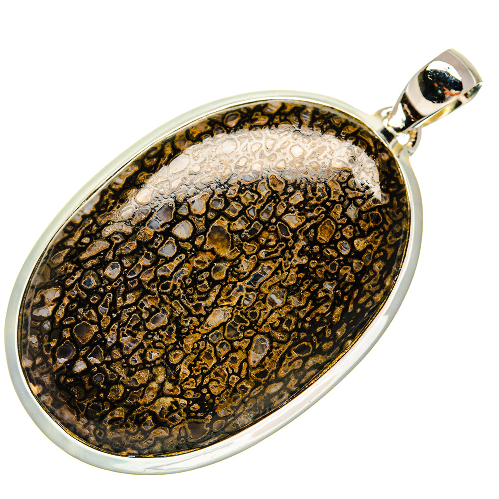 Dinosaur Bone Pendants handcrafted by Ana Silver Co - PD23910 - Photo 2