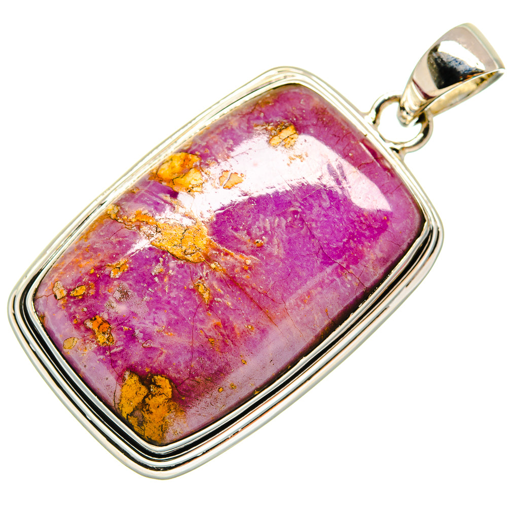 Phosphosiderite Pendants handcrafted by Ana Silver Co - PD23918 - Photo 2