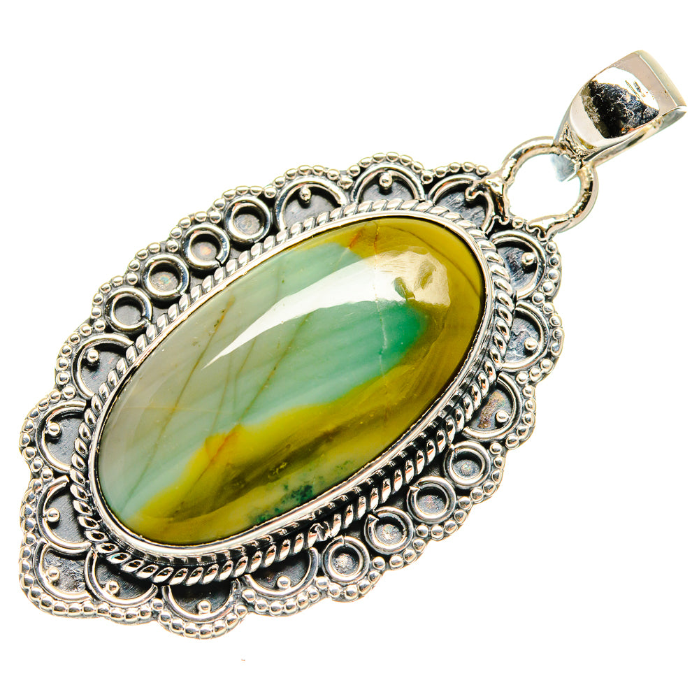 Willow Creek Jasper Pendants handcrafted by Ana Silver Co - PD23934 - Photo 2