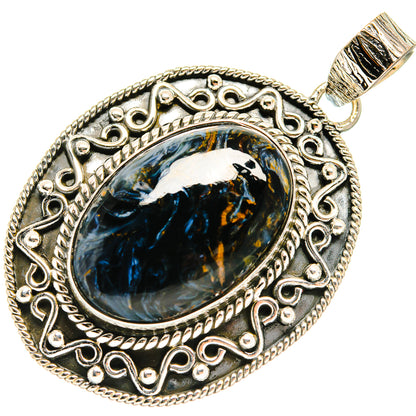 Pietersite Pendants handcrafted by Ana Silver Co - PD23935 - Photo 2