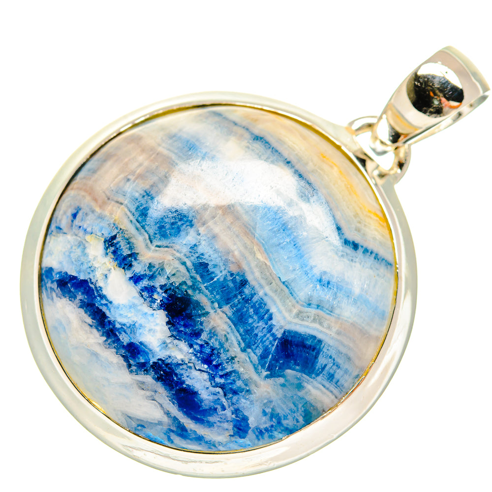 Blue Scheelite Pendants handcrafted by Ana Silver Co - PD23937 - Photo 2