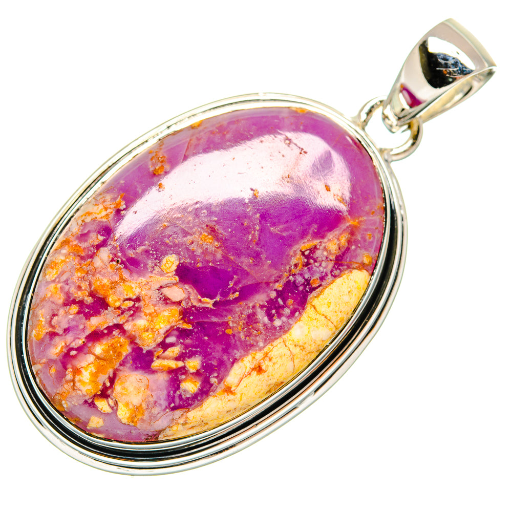 Phosphosiderite Pendants handcrafted by Ana Silver Co - PD23945 - Photo 2