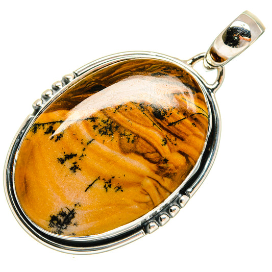 Picture Jasper Pendants handcrafted by Ana Silver Co - PD23946 - Photo 2