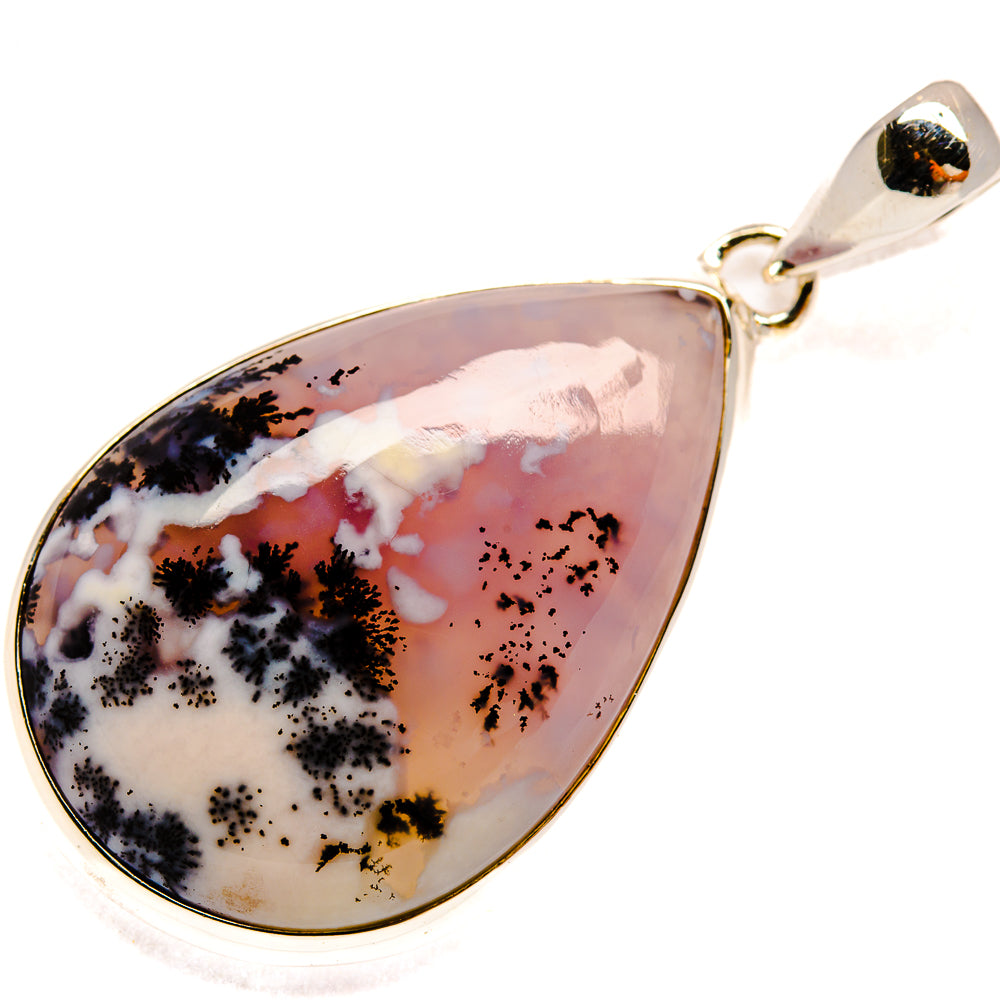 Dendritic Opal Pendants handcrafted by Ana Silver Co - PD23952 - Photo 2