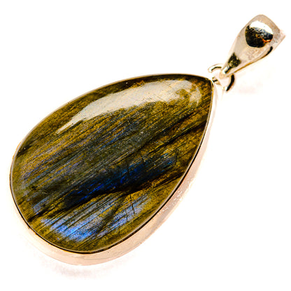 Labradorite Pendants handcrafted by Ana Silver Co - PD23954 - Photo 2