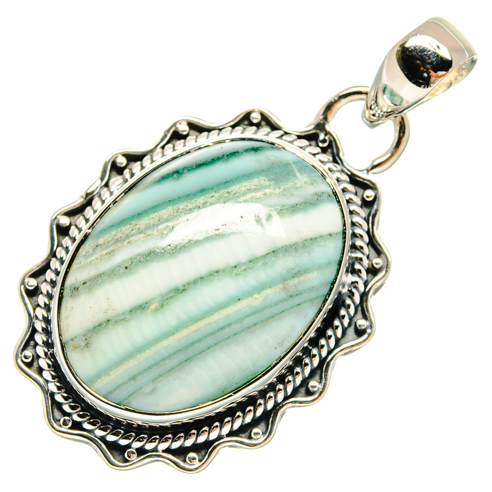 Ocean Jasper Pendants handcrafted by Ana Silver Co - PD23972 - Photo 2
