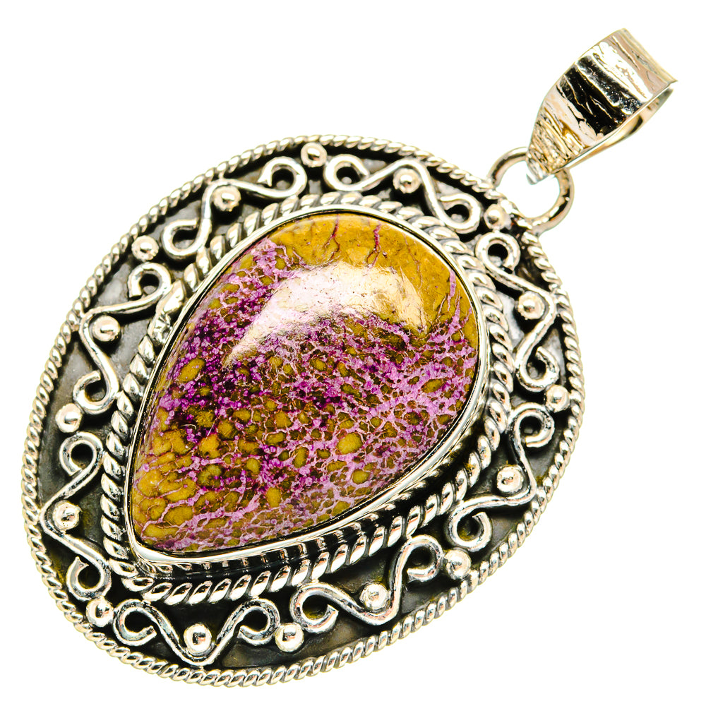 Stichtite Pendants handcrafted by Ana Silver Co - PD23980 - Photo 2