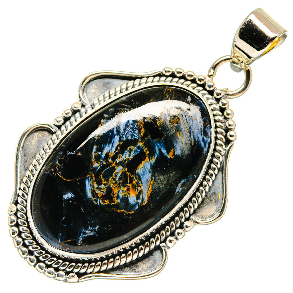 Pietersite Pendants handcrafted by Ana Silver Co - PD23982 - Photo 2