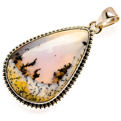 Dendritic Opal Pendants handcrafted by Ana Silver Co - PD24006 - Photo 2