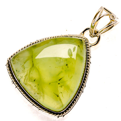 Prehnite Pendants handcrafted by Ana Silver Co - PD24008 - Photo 2