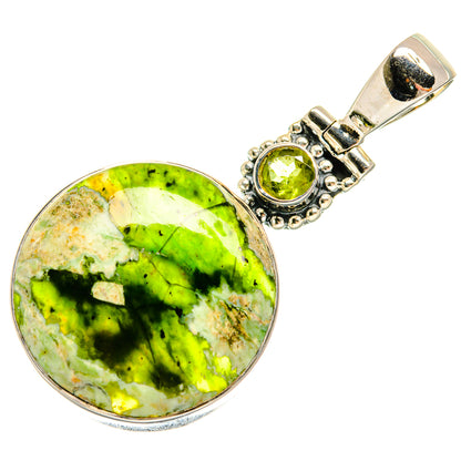 Rainforest Opal Pendants handcrafted by Ana Silver Co - PD24016 - Photo 2
