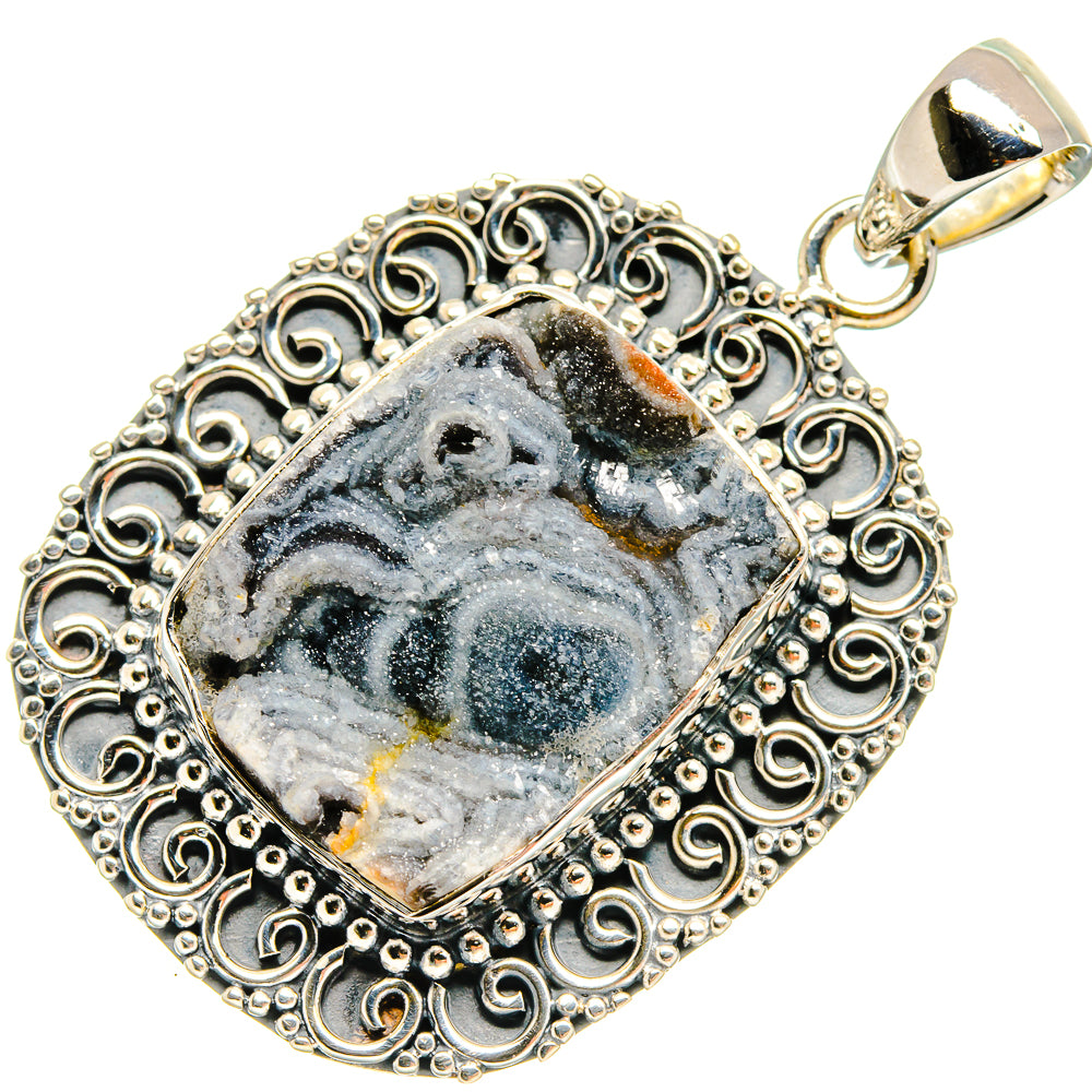 Desert Druzy Pendants handcrafted by Ana Silver Co - PD24023 - Photo 2
