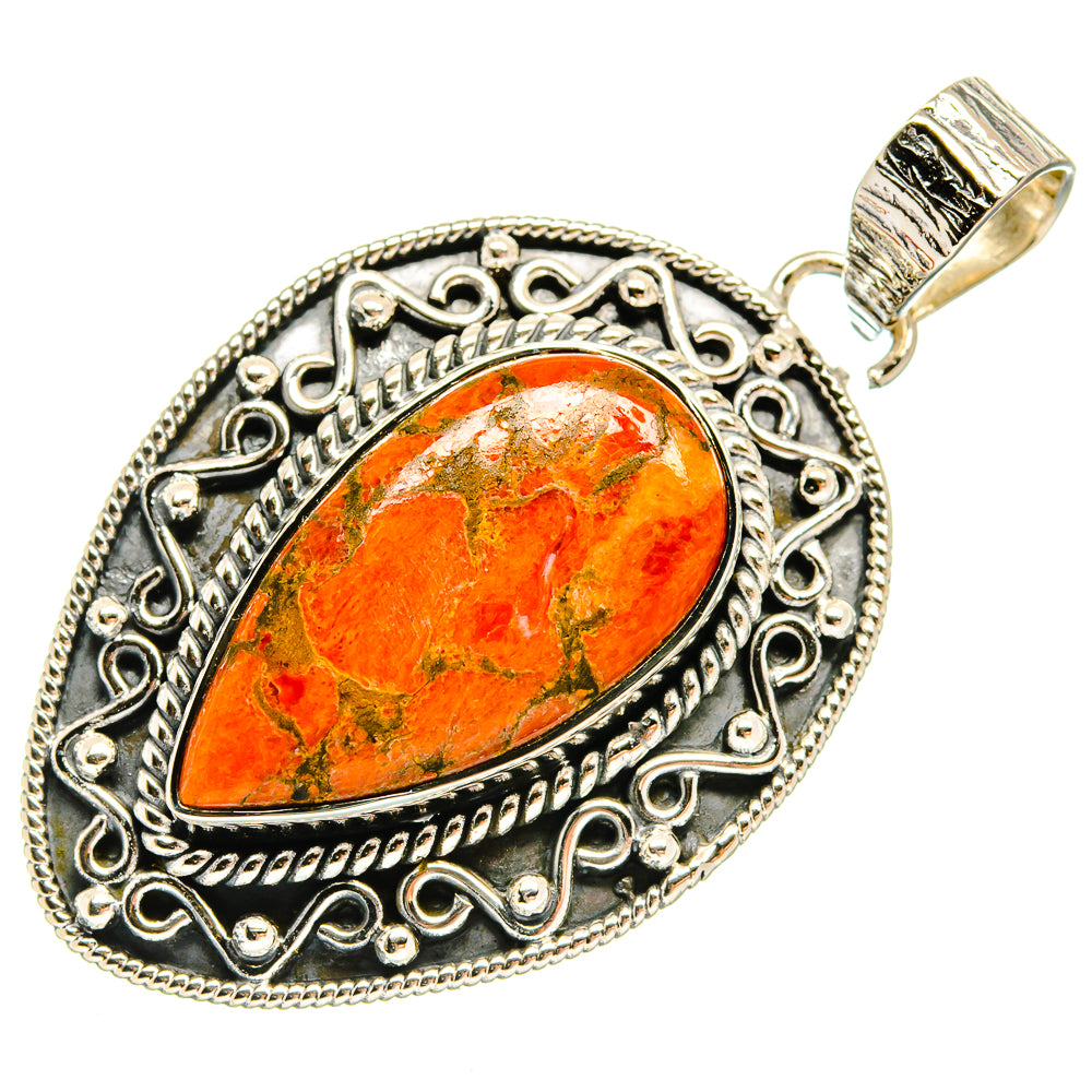 Sponge Coral Pendants handcrafted by Ana Silver Co - PD24044 - Photo 2