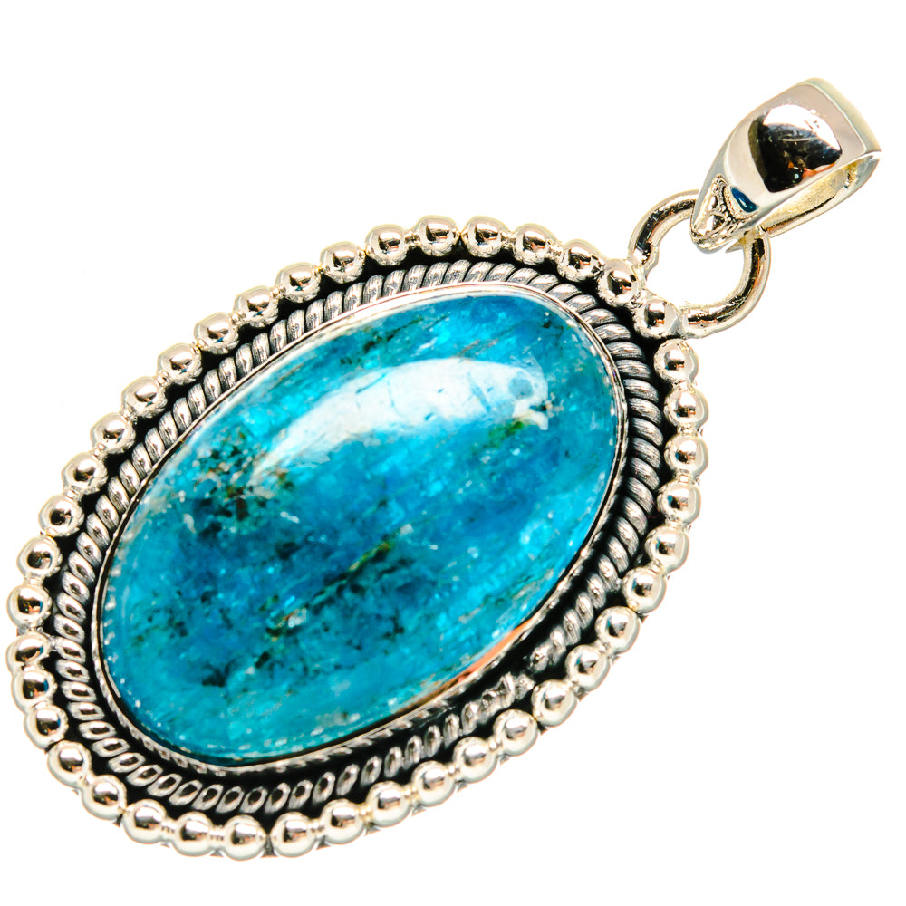 Apatite Pendants handcrafted by Ana Silver Co - PD24049 - Photo 2