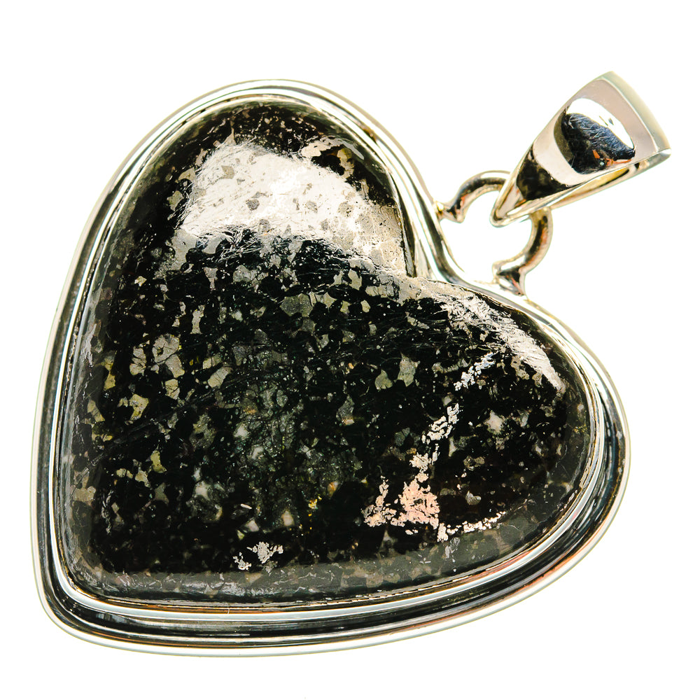 Pyrite Agate Pendants handcrafted by Ana Silver Co - PD24066 - Photo 2