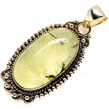 Prehnite Pendants handcrafted by Ana Silver Co - PD24081 - Photo 2
