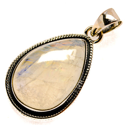 Rainbow Moonstone Pendants handcrafted by Ana Silver Co - PD24086 - Photo 2