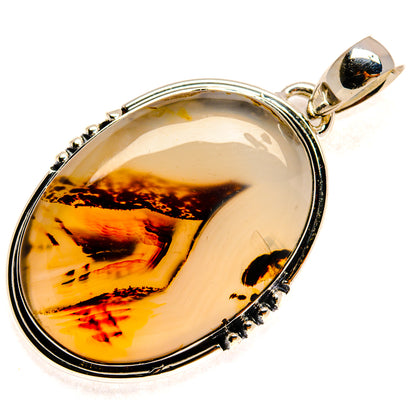 Montana Agate Pendants handcrafted by Ana Silver Co - PD24088 - Photo 2
