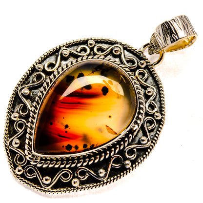 Montana Agate Pendants handcrafted by Ana Silver Co - PD24090 - Photo 2