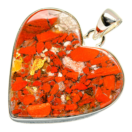 Red Jasper Pendants handcrafted by Ana Silver Co - PD24102 - Photo 2