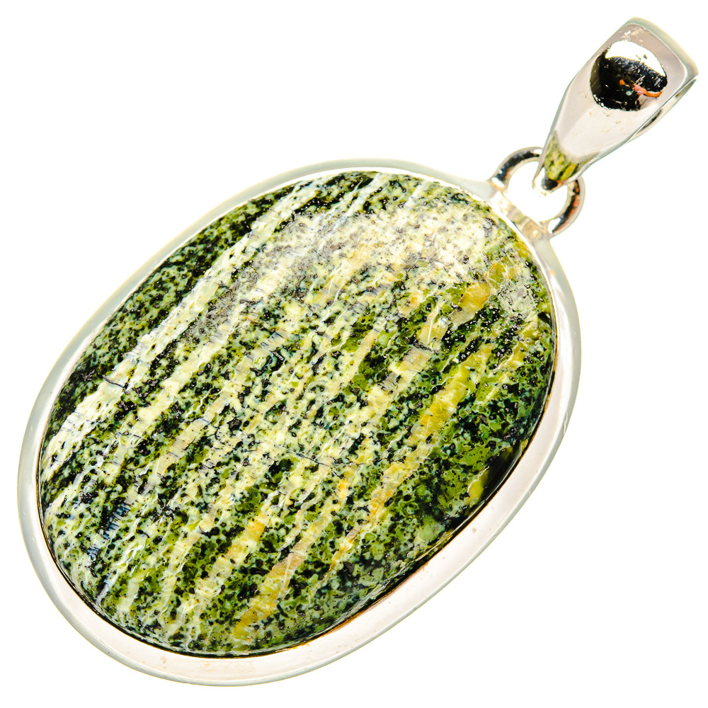 Lizard Jasper Pendants handcrafted by Ana Silver Co - PD24105 - Photo 2