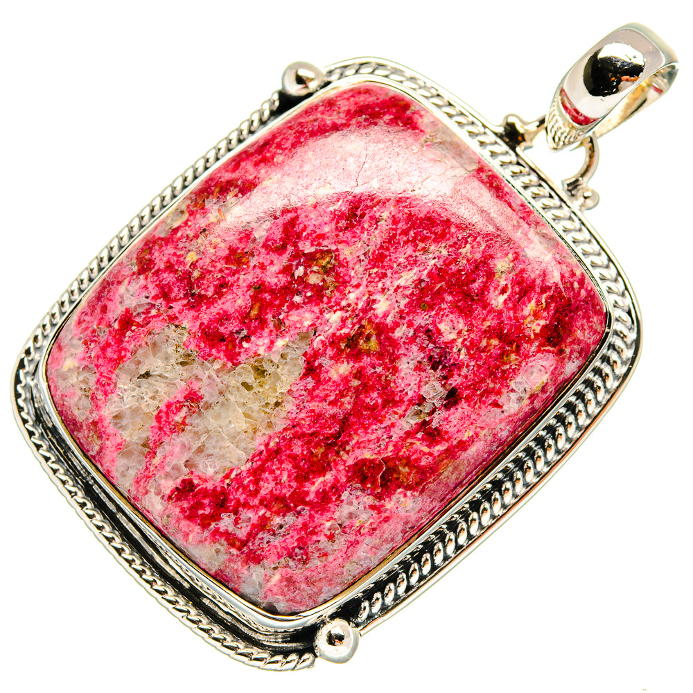 Thulite Pendants handcrafted by Ana Silver Co - PD24106 - Photo 2