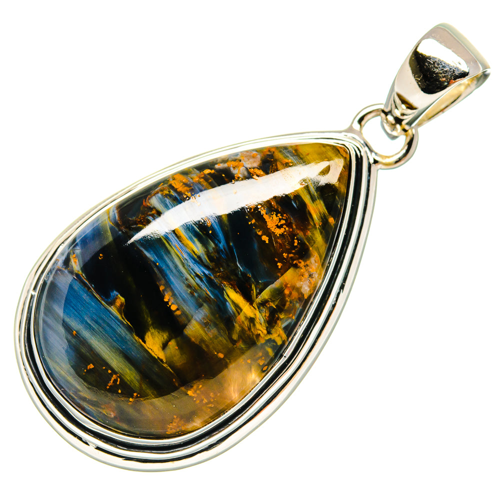 Pietersite Pendants handcrafted by Ana Silver Co - PD24111 - Photo 2
