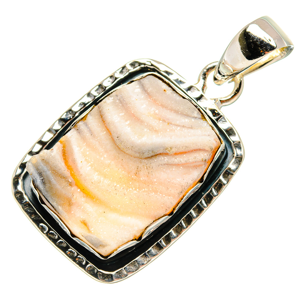 Desert Druzy Pendants handcrafted by Ana Silver Co - PD24113 - Photo 2