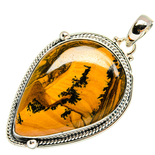 Picture Jasper Pendants handcrafted by Ana Silver Co - PD24127 - Photo 2