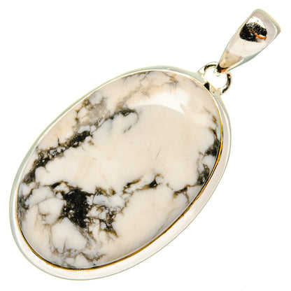Howlite Pendants handcrafted by Ana Silver Co - PD24131 - Photo 2