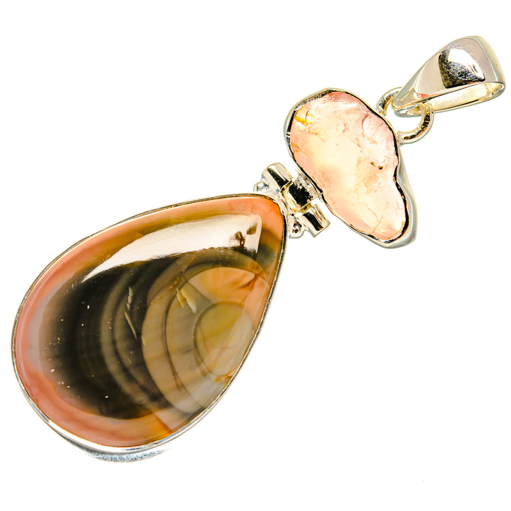 Imperial Jasper Pendants handcrafted by Ana Silver Co - PD24135 - Photo 2