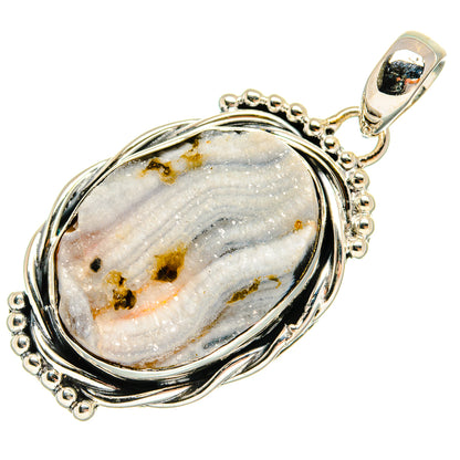 Desert Druzy Pendants handcrafted by Ana Silver Co - PD24147 - Photo 2
