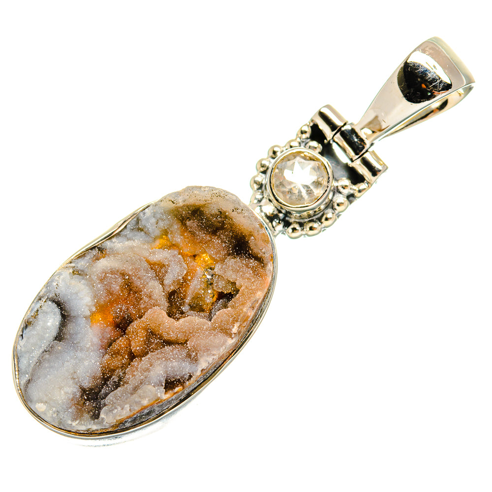 Desert Druzy Pendants handcrafted by Ana Silver Co - PD24150 - Photo 2