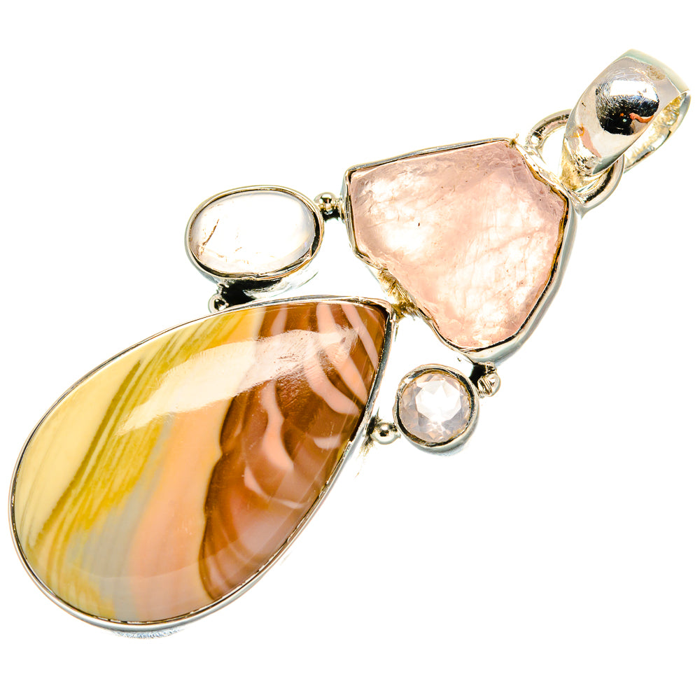 Imperial Jasper Pendants handcrafted by Ana Silver Co - PD24152 - Photo 2