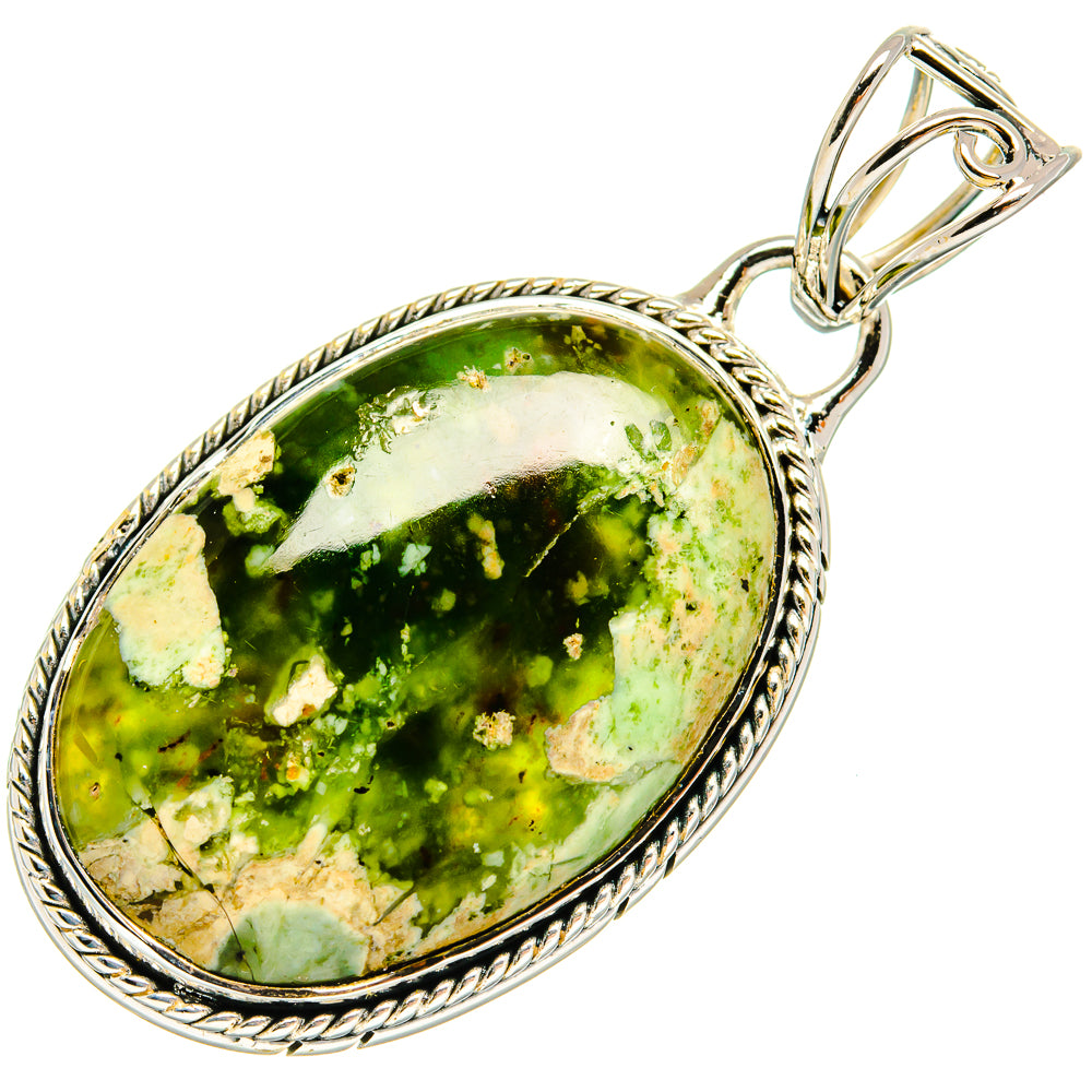 Rainforest Opal Pendants handcrafted by Ana Silver Co - PD24161 - Photo 2