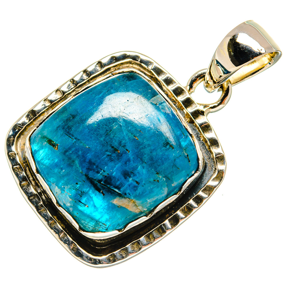 Apatite Pendants handcrafted by Ana Silver Co - PD24174 - Photo 2