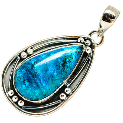 Apatite Pendants handcrafted by Ana Silver Co - PD24188 - Photo 2