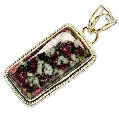 Russian Eudialyte Pendants handcrafted by Ana Silver Co - PD24201 - Photo 2