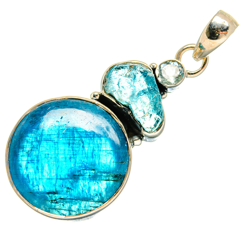 Apatite Pendants handcrafted by Ana Silver Co - PD24215 - Photo 2