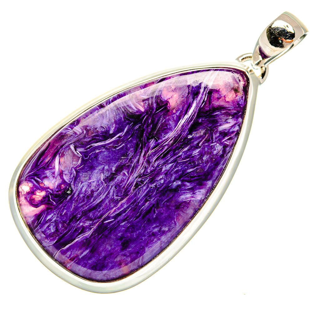 Charoite Pendants handcrafted by Ana Silver Co - PD24219 - Photo 2