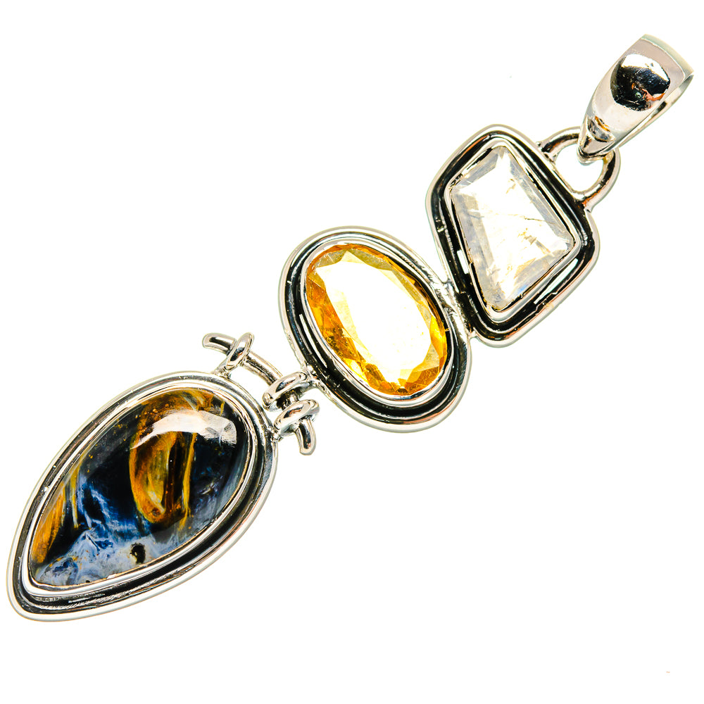 Pietersite Pendants handcrafted by Ana Silver Co - PD24235 - Photo 2