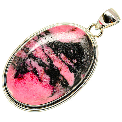 Rhodonite Pendants handcrafted by Ana Silver Co - PD24240 - Photo 2